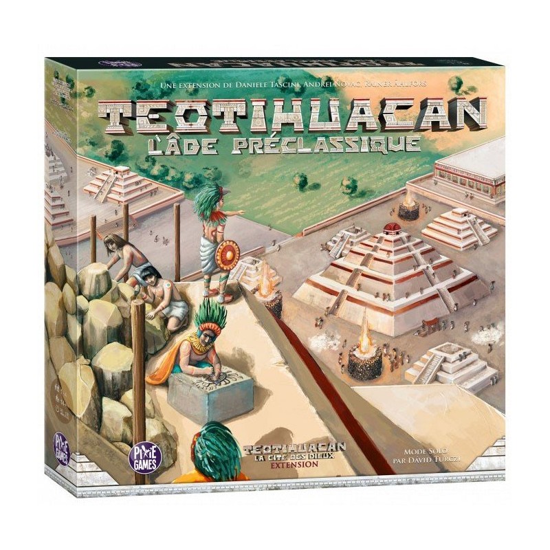 Teotihuacan Extension l'age préclassique un jeu Pixie Games