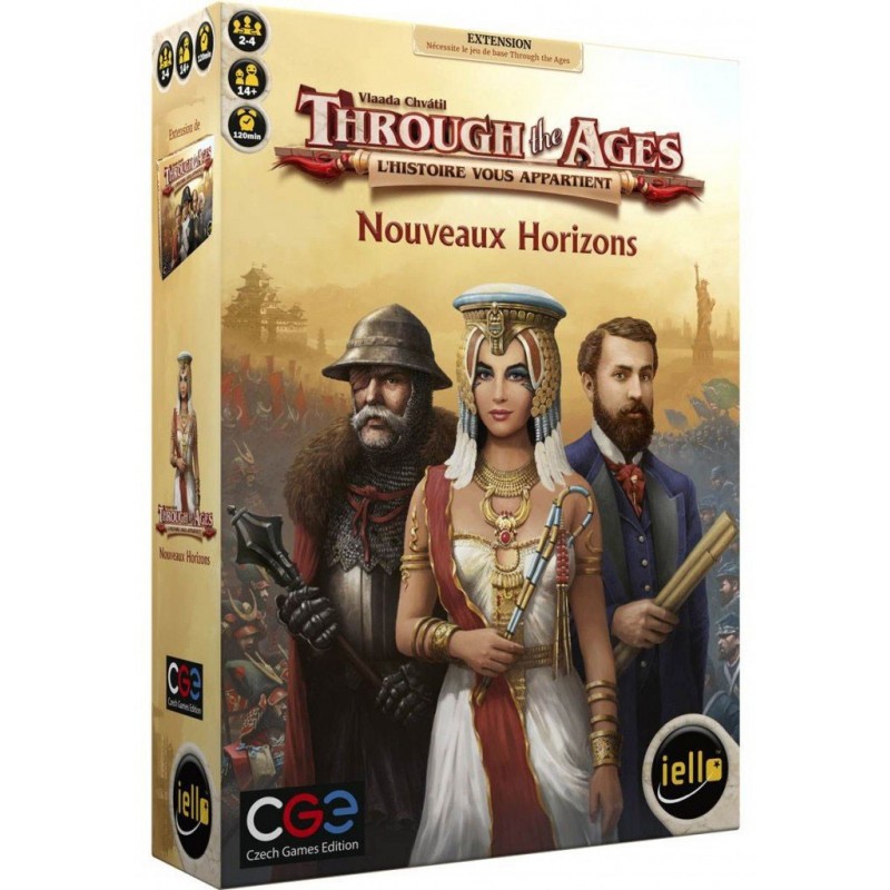 Through the ages : nouveaux horizons un jeu Iello