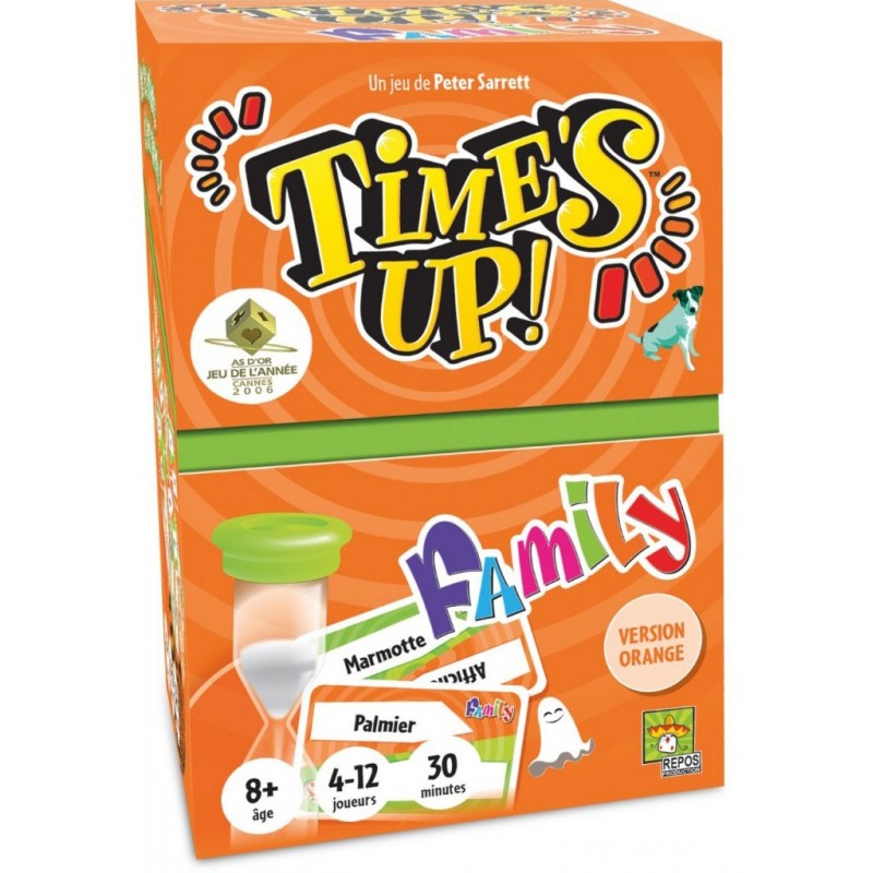 Time's up Family 2 Orange un jeu Repos Prod