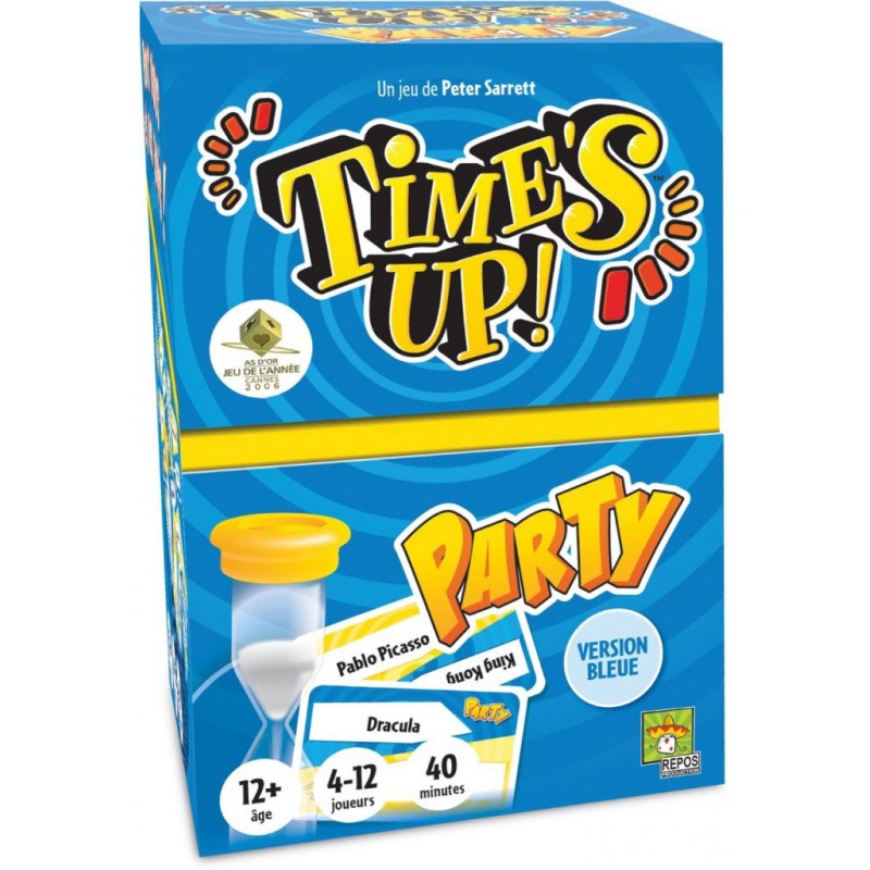 Time's up Party 2 Bleu un jeu Repos Prod