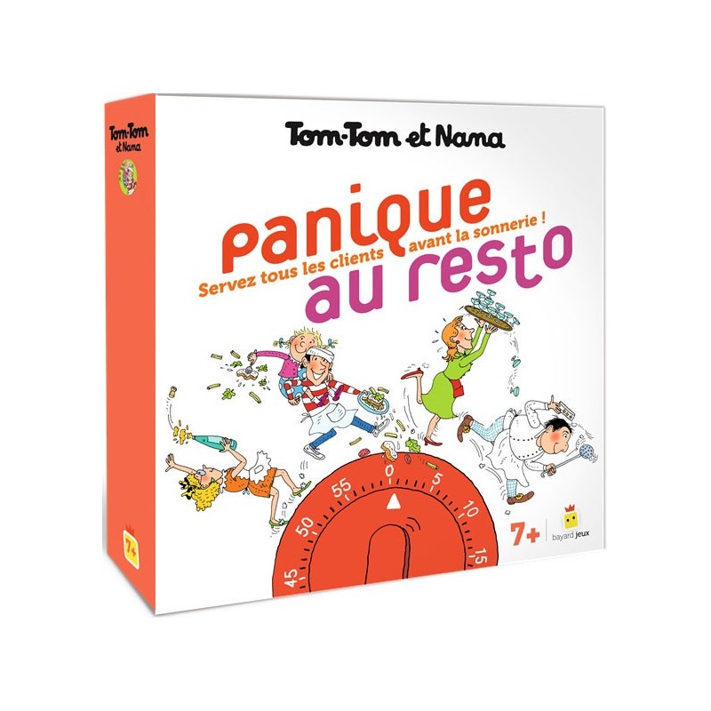 Tom-Tom et Nana - Panique au resto un jeu Bayard Jeux