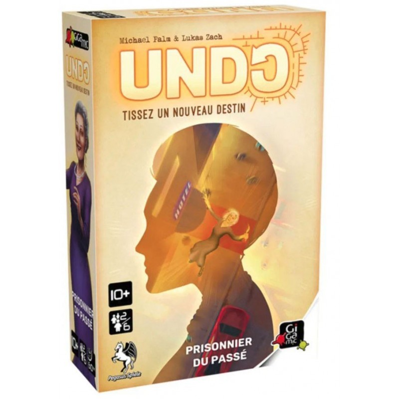 Undo : Prisonnier du passé un jeu Gigamic