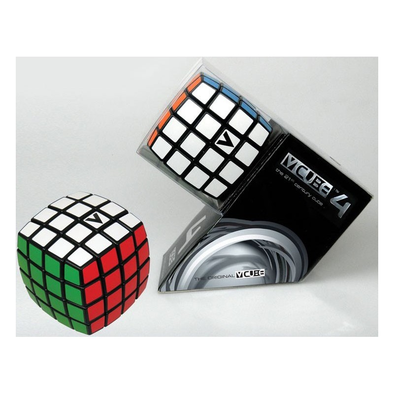 V-CUBE- Cube 4x4 Bombé Noir un jeu V-Cube