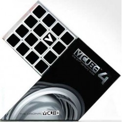 V-CUBE - Cube 4x4 Plat Blanc un jeu V-Cube