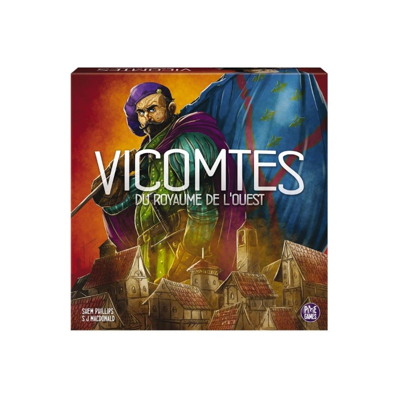 Vicomtes du royaume de l'Ouest un jeu Pixie Games