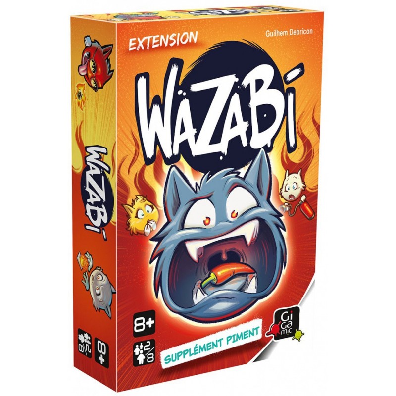Wazabi - Piment un jeu Gigamic