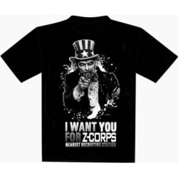 T-Shirt - Z-Corps - Uncle Sam - Taille XL un jeu 7ème cercle