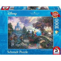 Puzzle 1000 pièces - Kinkade - Cendrillon