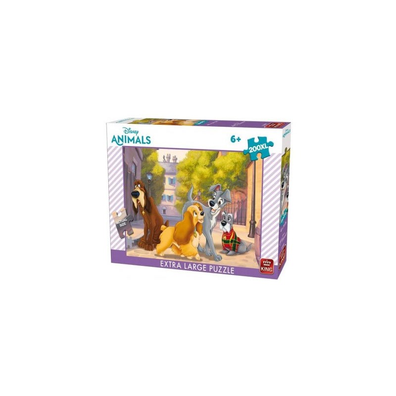 Puzzle La belle et le clochard Disney - Puzzle enfant 5 ans