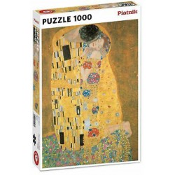 Puzzle 1000 pièces Le Baiser Klimt - Boîte métal