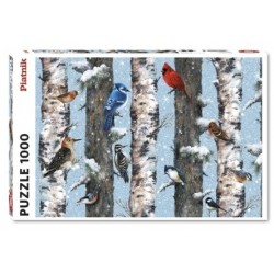 Puzzle 1000 pièces Les Oiseaux d'hiver