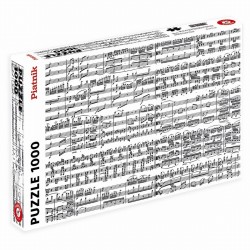 Puzzle 1000 pièces - Notes de Musique