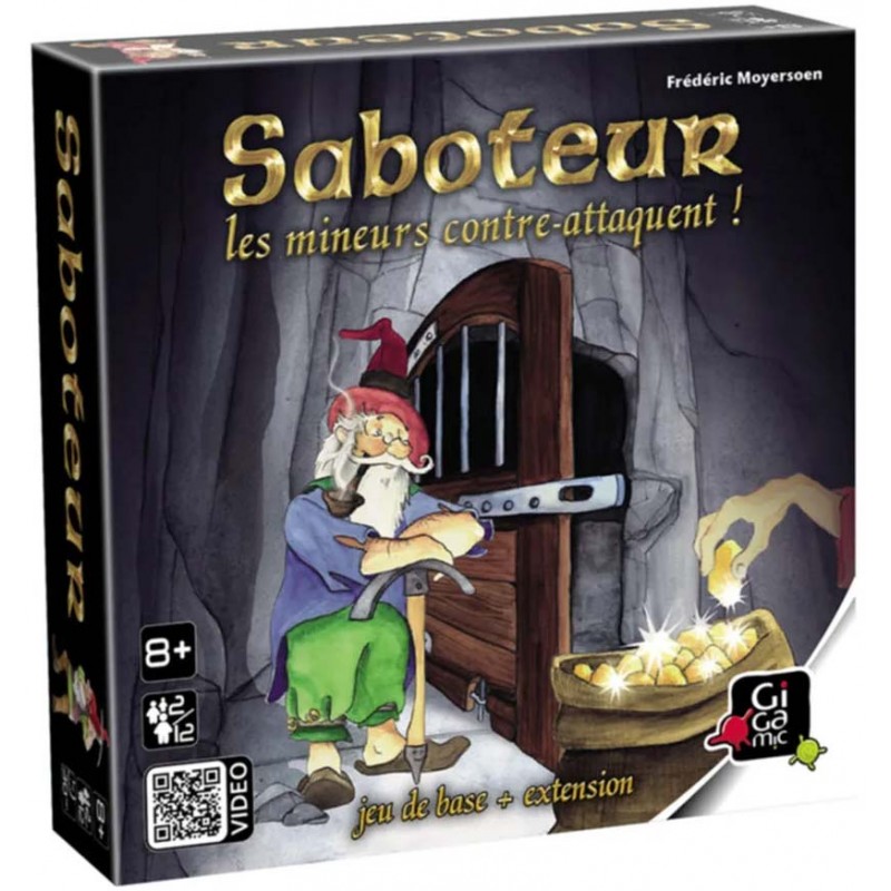 Saboteur 2 : les mineurs contre attaquent ! un jeu Gigamic