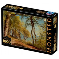 Puzzle 1000 pièces - Monsted Arbre sur la côte