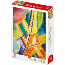 Puzzle 1000 pièces - Robert Delauney - Tour Eiffel