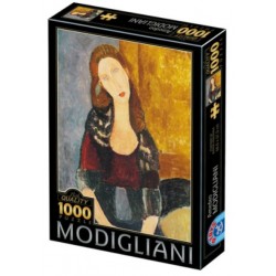 Puzzle 1000 pièces - Modigliani - Portrait Hebuterne