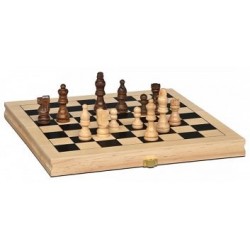 Jeu d'échecs pliant 28cm