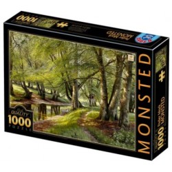 Puzzle 1000 pièces - Monsted Jour d'été dans la forêt