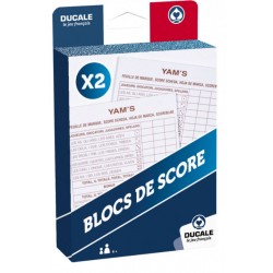 Blocs de score de Yam's