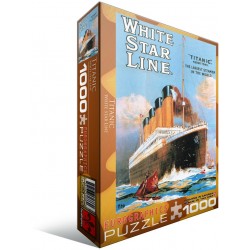 Puzzle 1000 - Titanic White Star Line