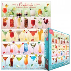 Puzzle 1000 pièces - Cocktails