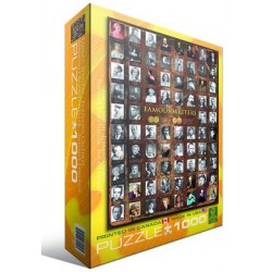 Puzzle 1000 pièces - Ecrivains célèbres
