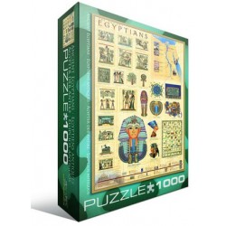 Puzzle 1000 pièces - Egyptiens Antiques