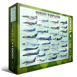 Puzzle 1000 pièces - Avions Militaires Modernes