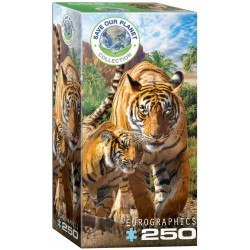 Puzzle 250 pièces - Save our Planet Collection - Tigres