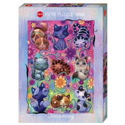 Puzzle 1000 pièces - Kitty Cats