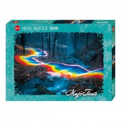 Puzzle 1000 pièces - Rainbow Road