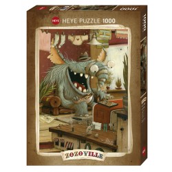 Puzzle 1000 pièces - Zozoville Laundry Day