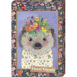 Puzzle 500 pièces - Funny Hedgehog