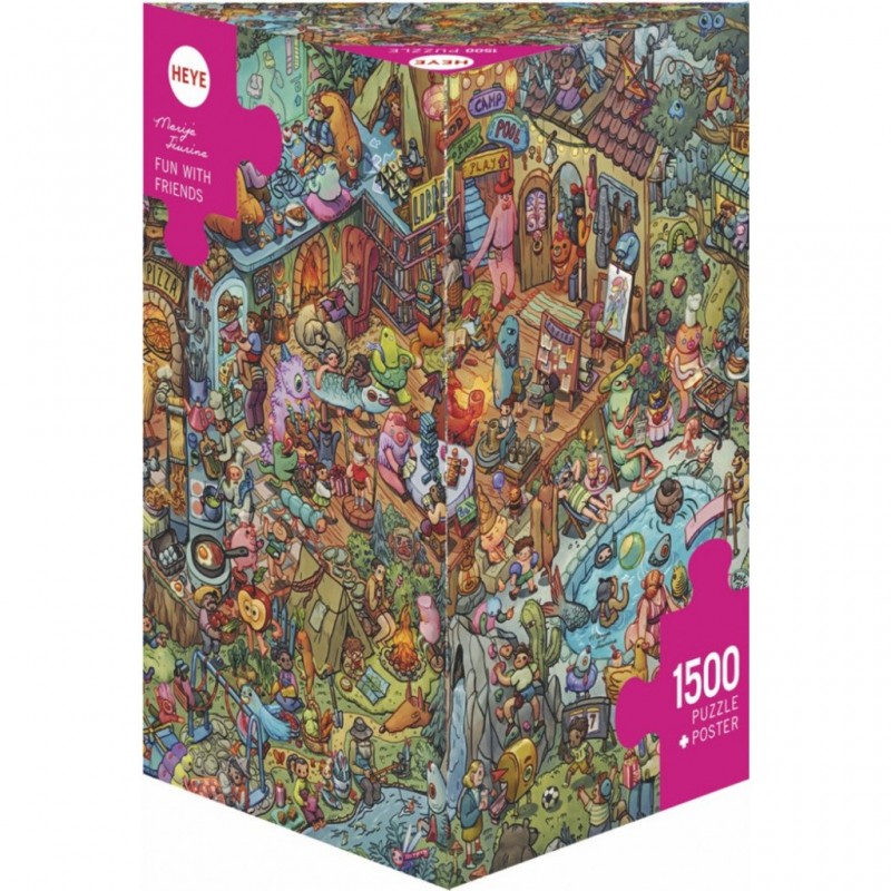 Acheter Puzzle adulte 1500 pièces Fun With Friends, Heye, Annecy