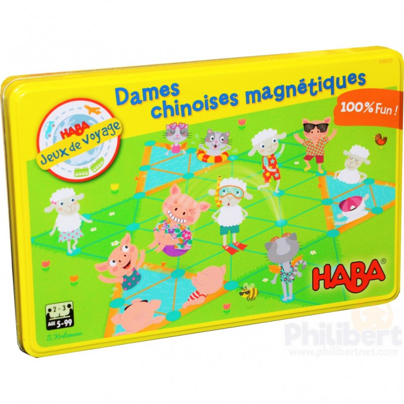 Acheter Dames Chinoises Magnétiques, Jeu de voyage, Haba, Annecy