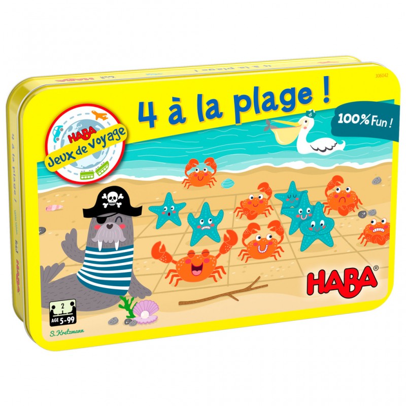 Acheter 4 à la Plage ! jeu enfant, jeu de société, Haba, Annecy