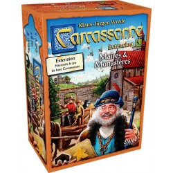 Carcassonne 5 : Maire et Monastères un jeu Z-Man Games