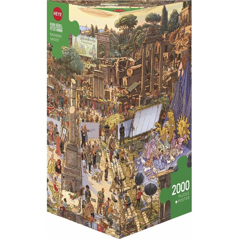 Acheter Puzzle adulte 2000 pièces - Fashion Shoot, Annecy, Heye