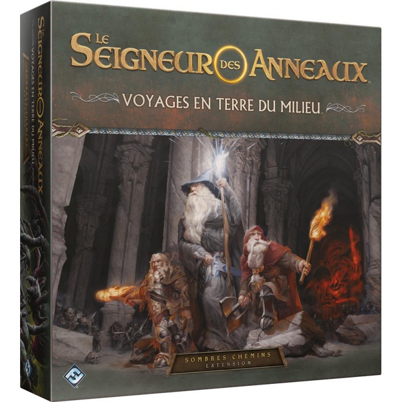 Voyages en Terre du Milieu : Sombres Chemins (Ext) un jeu Fantasy flight games