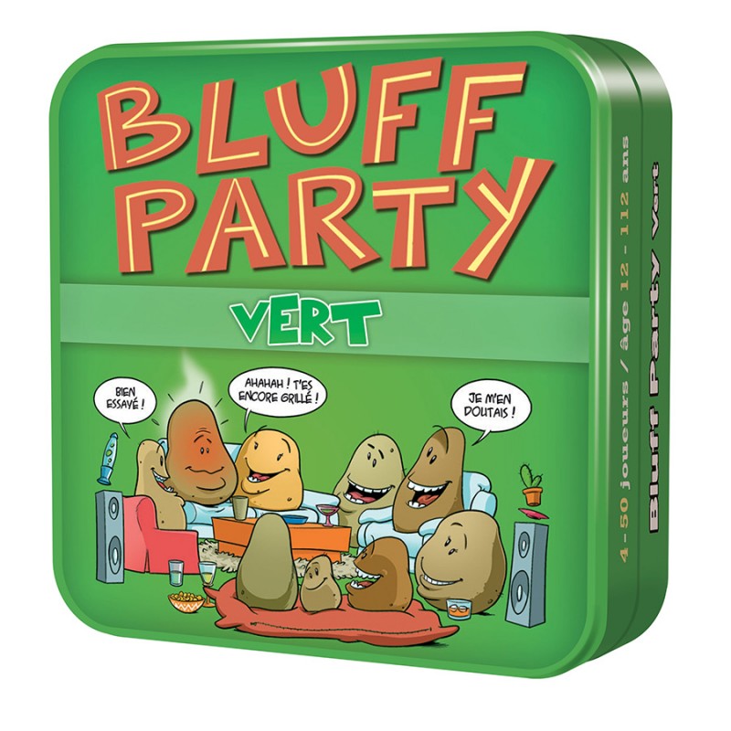 Bluff Party vert un jeu Cocktail games