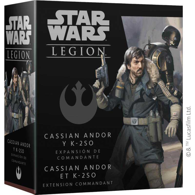 Cassian Andor et K-2SO pour le jeu star wars légion