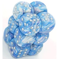 Pack 12 dés 6 Bleu Chessex Annecy