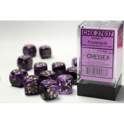 Pack 12 dés 6 Violet Chessex Annecy