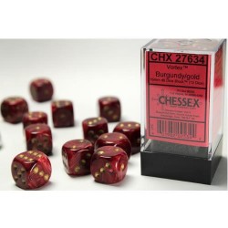 Pack 12 dés 6 Bordeau Chessex Annecy