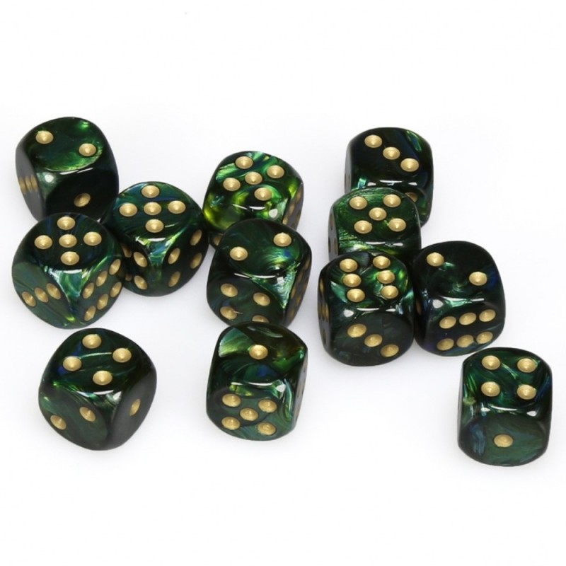 Pack 12 dés 6 Jade Chessex Annecy