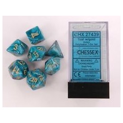 7 dés * vortex * SARCELLE / TEAL un jeu Chessex