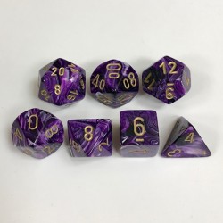 Pack 7 dés Violet Chessex Annecy