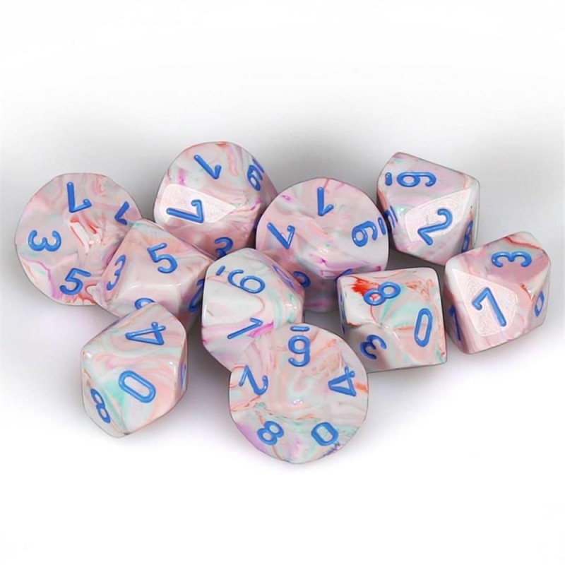 10 Des 10 *Festive* Pop Art un jeu Chessex