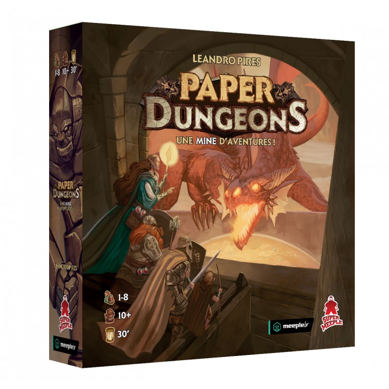 Paper Dungeons Jeu Annecy