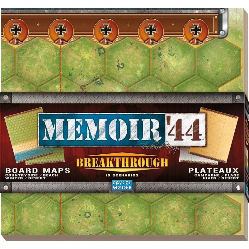 Mémoire 44 - plateaux Breakthrough un jeu Days of wonder